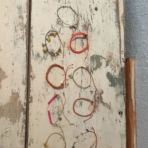 9 Pura Vida bracelets